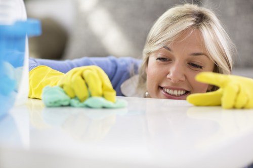 Freshly cleaned mattress in a bright bedroom