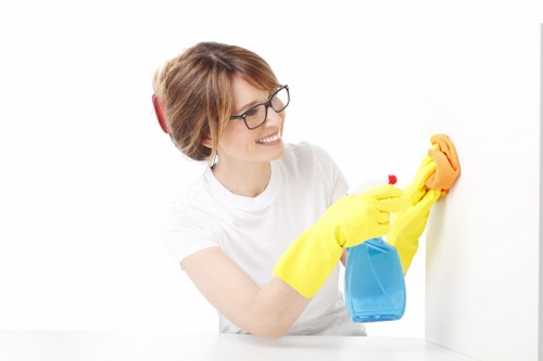 End of tenancy one off cleaning in a bright apartment